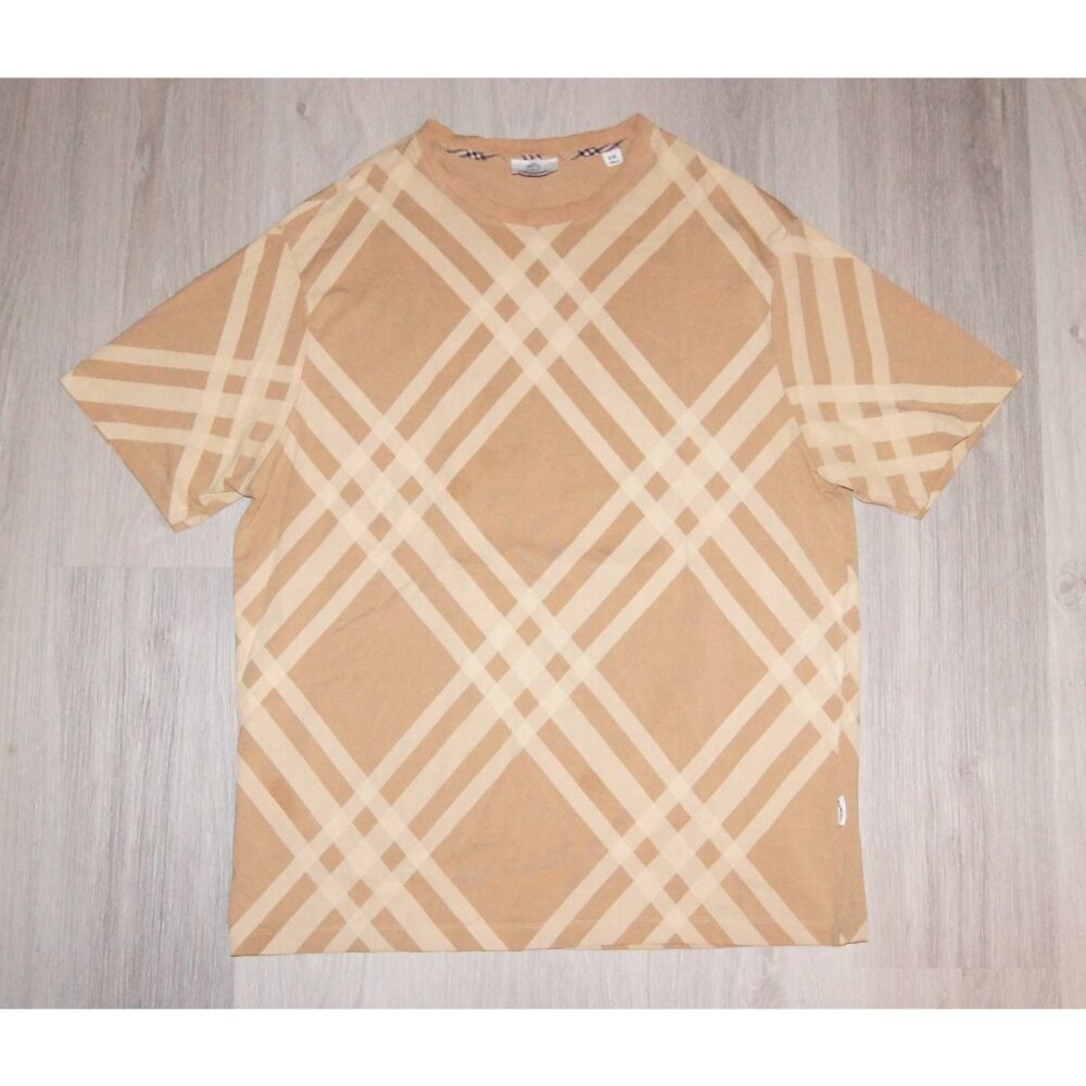 Burberry Check Stretch T-Shirt
